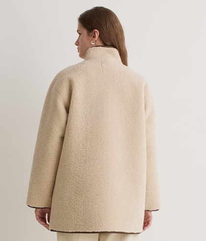 Abrigo Yerse 43612 CORTO brorreguito crudo - Imagen 2