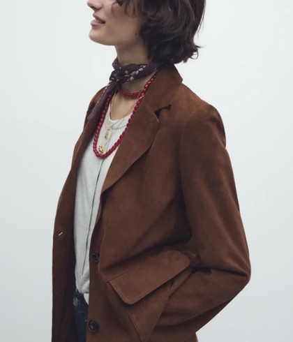 Blazer ese O ese 304457-1080 // BLAZER.BIRKIN piel marrón - Imagen 2