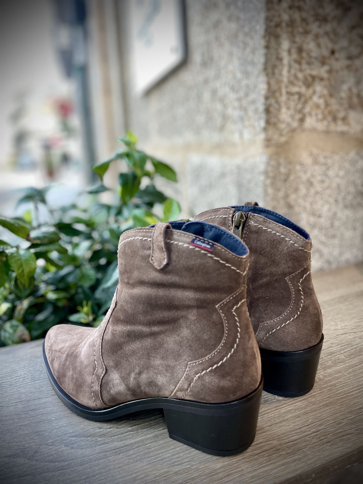 Bota Callaghan 21822 TUNA campera taupe - Imagen 4