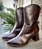 Botin Plumers Menorca campera chocolate - Imagen 1