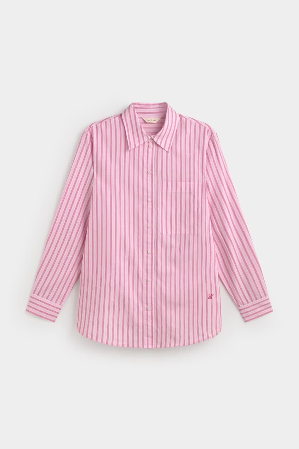 Camisa ese O ese RAYAS KEATON rojo/rosa - Imagen 5