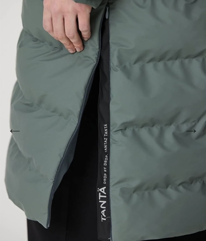 Chaqueta TANTÄ GLAZE Balsam Green Verde - Imagen 2