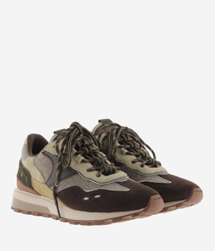 Deportiva VICTORIA 1156117 LUNA MULTIMATERIAL Marrón Choco - Imagen 2