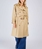 Gabardina Derhy Uliana color beige - Imagen 1