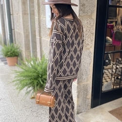 JERSEY Alba Conde 5839 TRICOLOR ROMBOS - Imagen 2