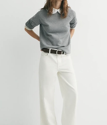 PANTALÓN ese O ese Ref.: 305138-1070 // PANT.COOPER off white - Imagen 2