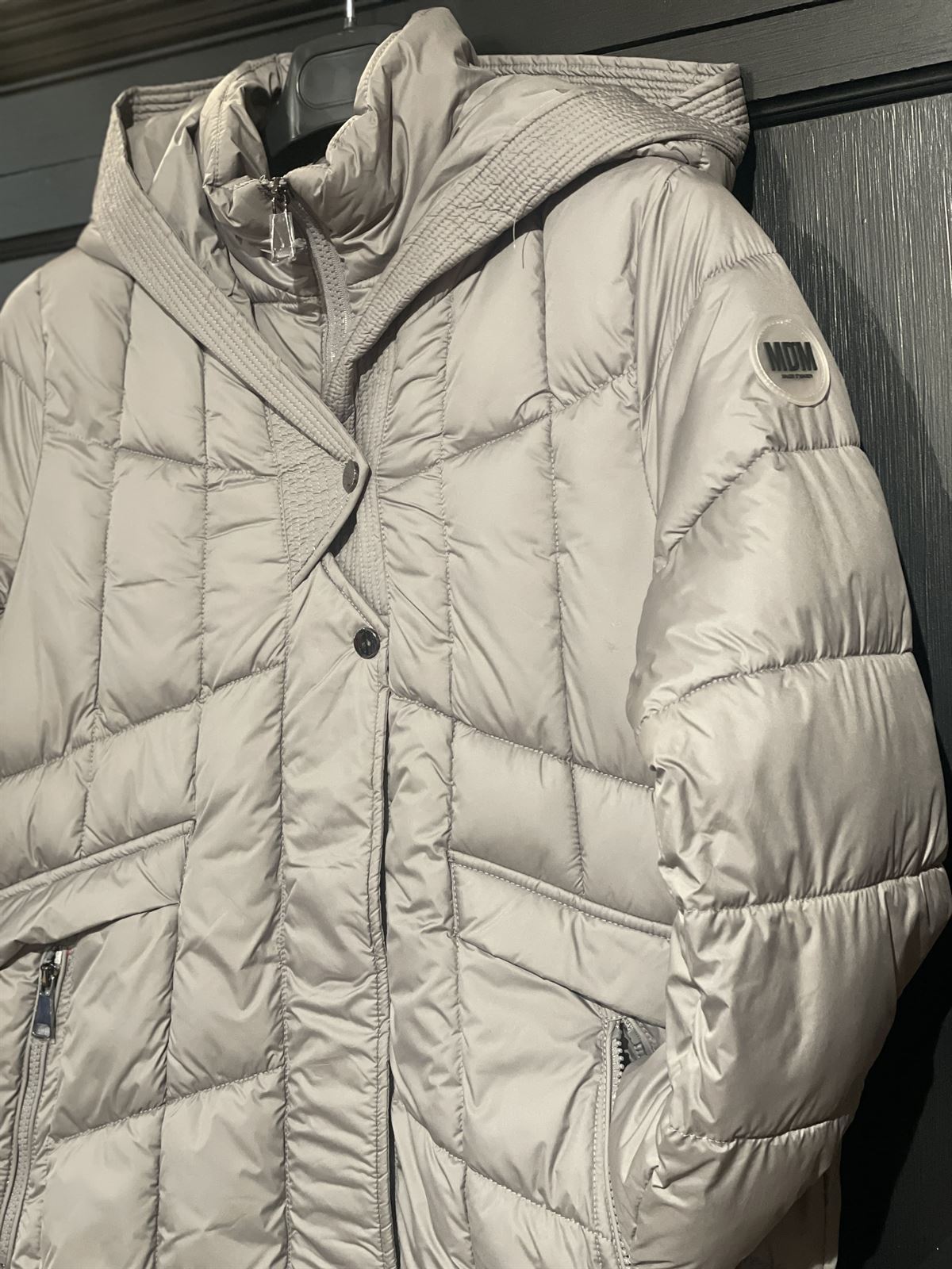 Parka MD`M acolchada GRIS - Imagen 3