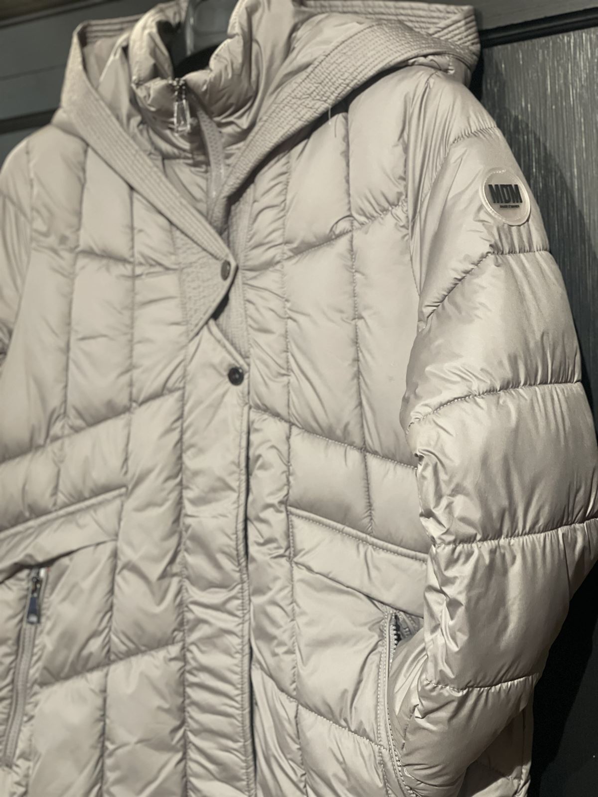 Parka MD`M acolchada GRIS - Imagen 4