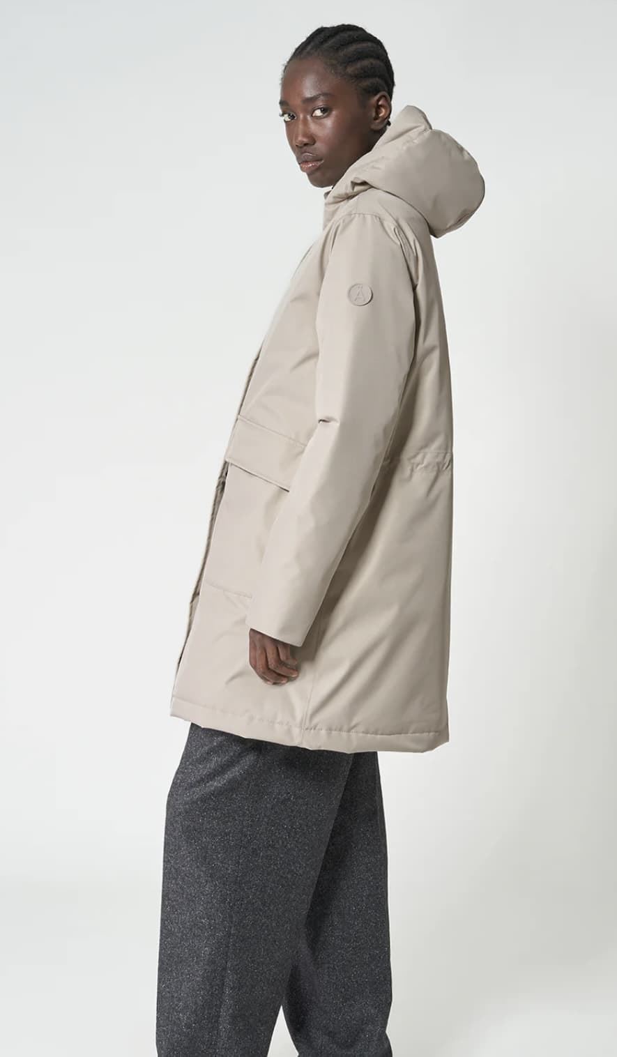 PARKA TANTÄ Kar Stone Grey - Imagen 6