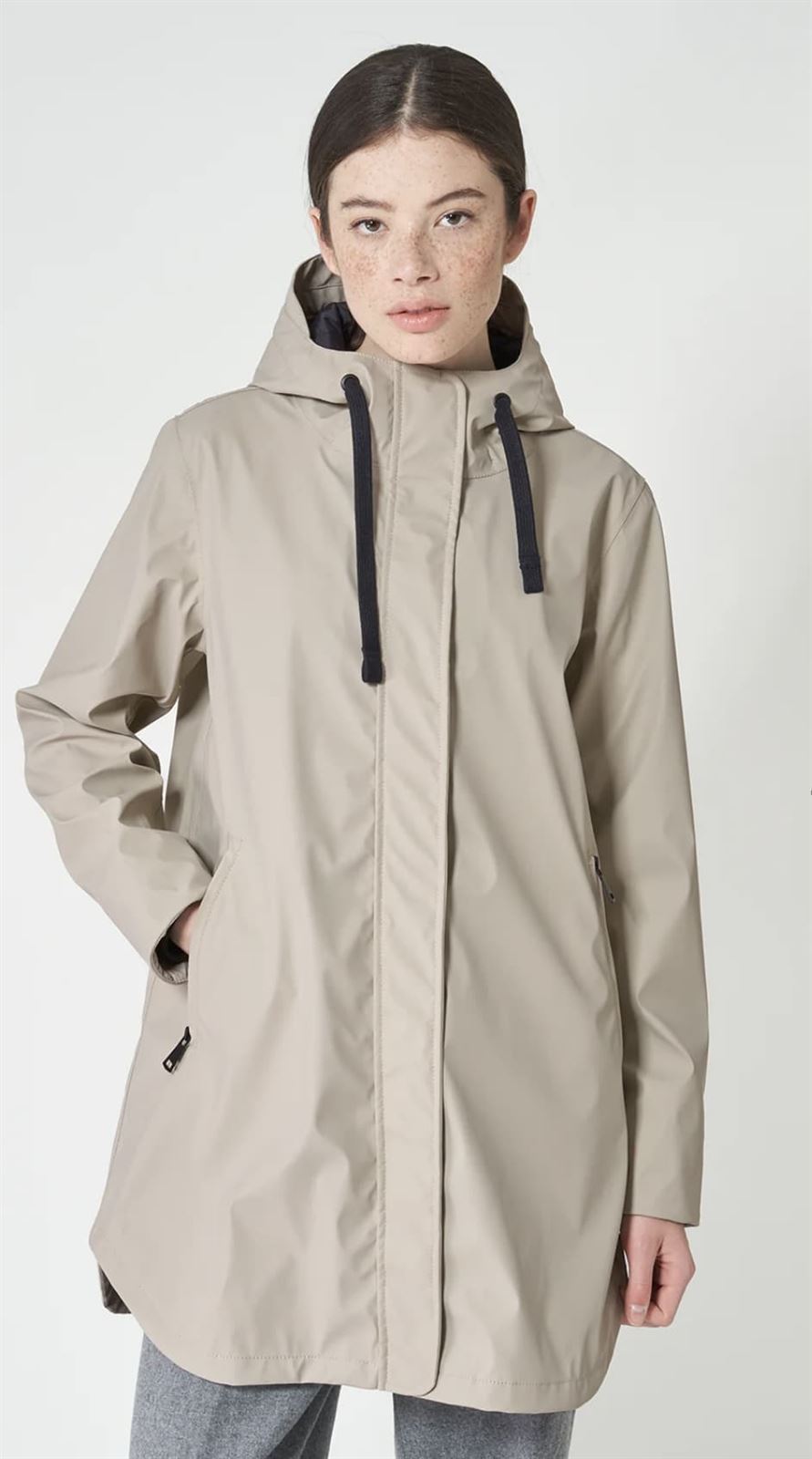 PARKA TANTÄ Snow Stone Grey piedra - Imagen 2