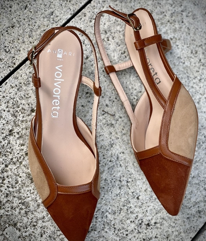 Stiletto Angari 52231 - 63 ante camel castaño - Imagen 2