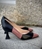 Stiletto Angari rayas negro rosa - Imagen 2