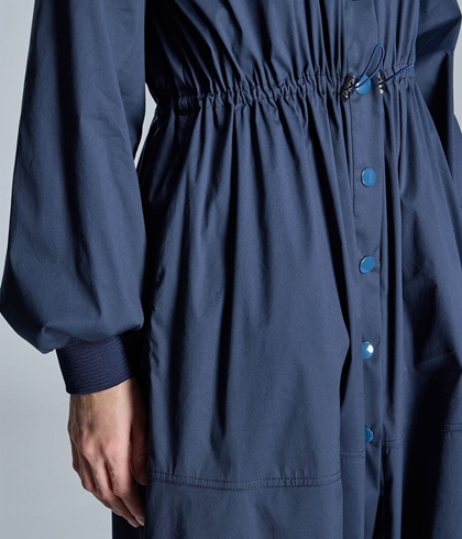 Vestido Alba Conde 5402-312- azul marino - Imagen 2