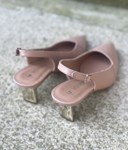 Zapato stiletto Angari 28522 -90 regina nude taupe - Imagen 2